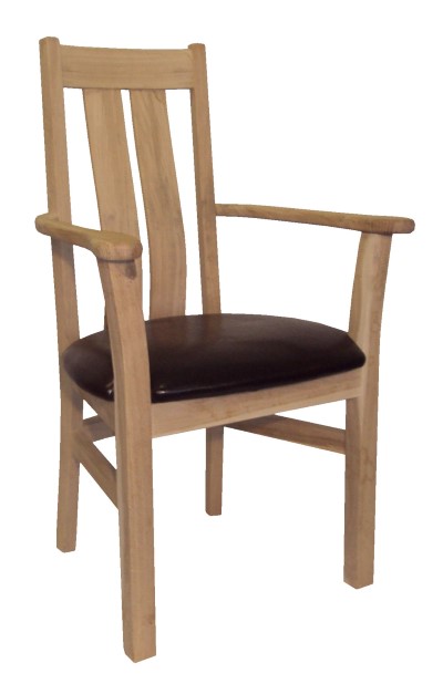 Wantage Oak Carver Dining Chair